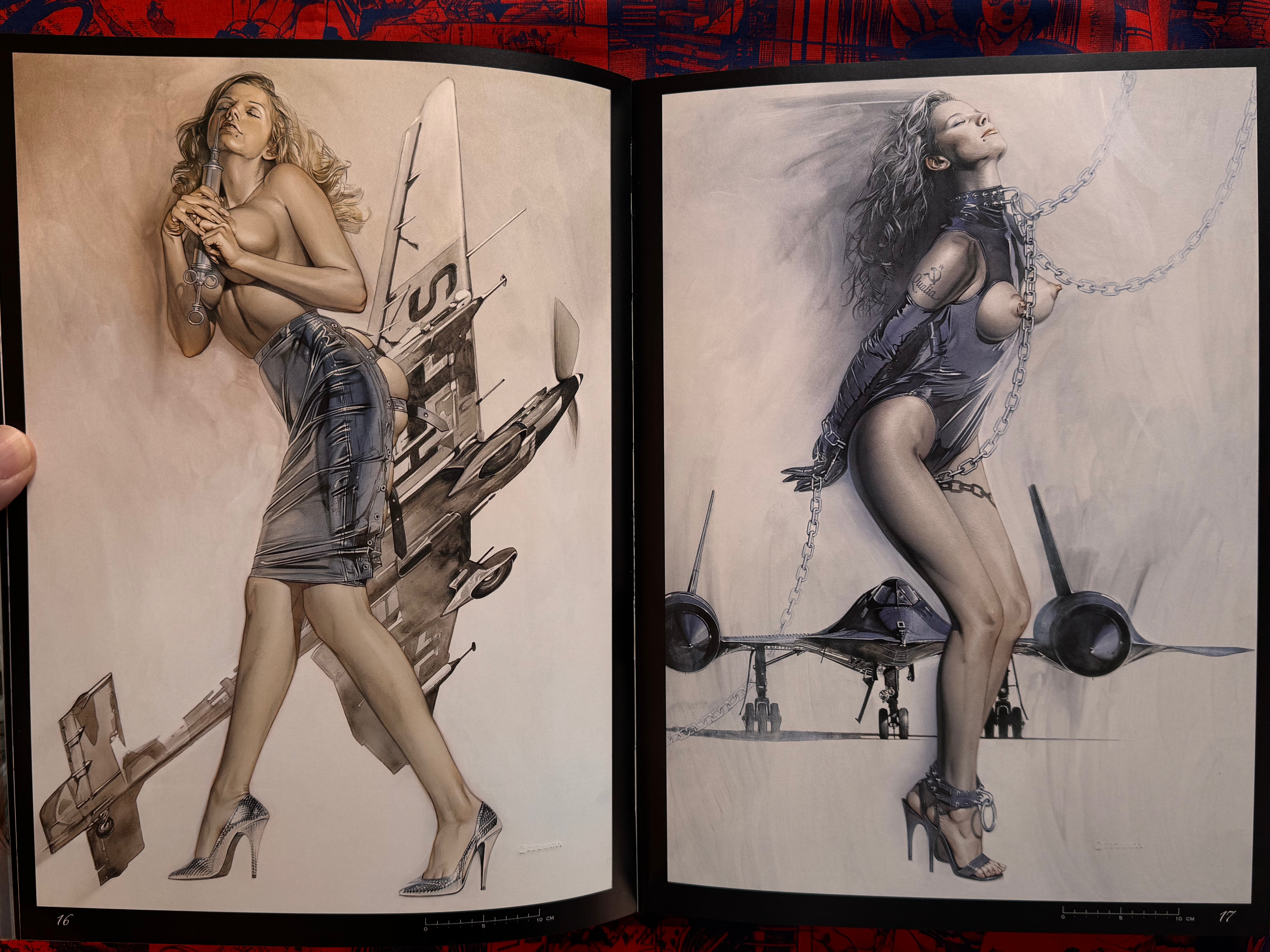 Relativision w/ Oversized Poster (2006) by Hajime Sorayama