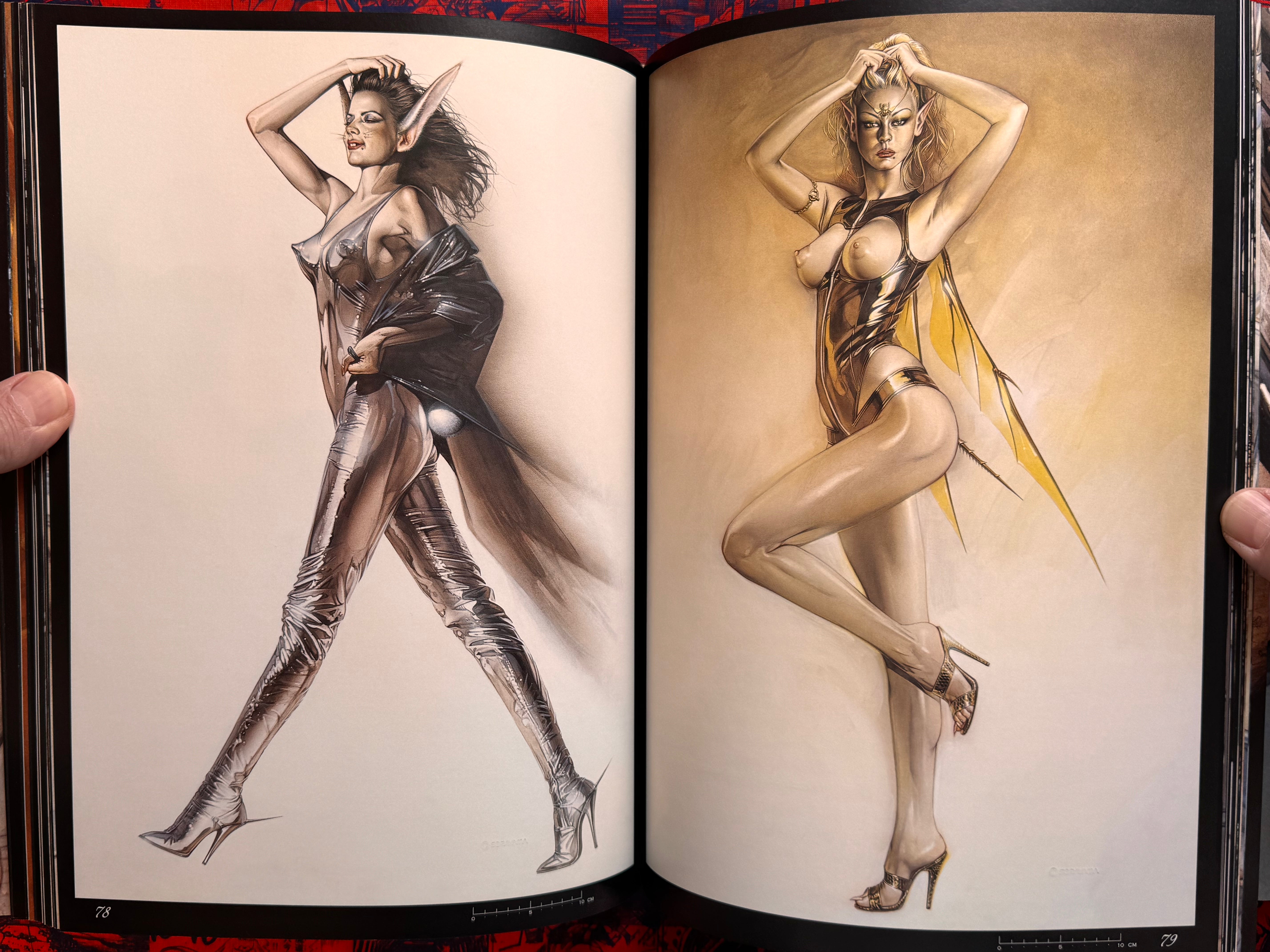 Relativision w/ Oversized Poster (2006) by Hajime Sorayama