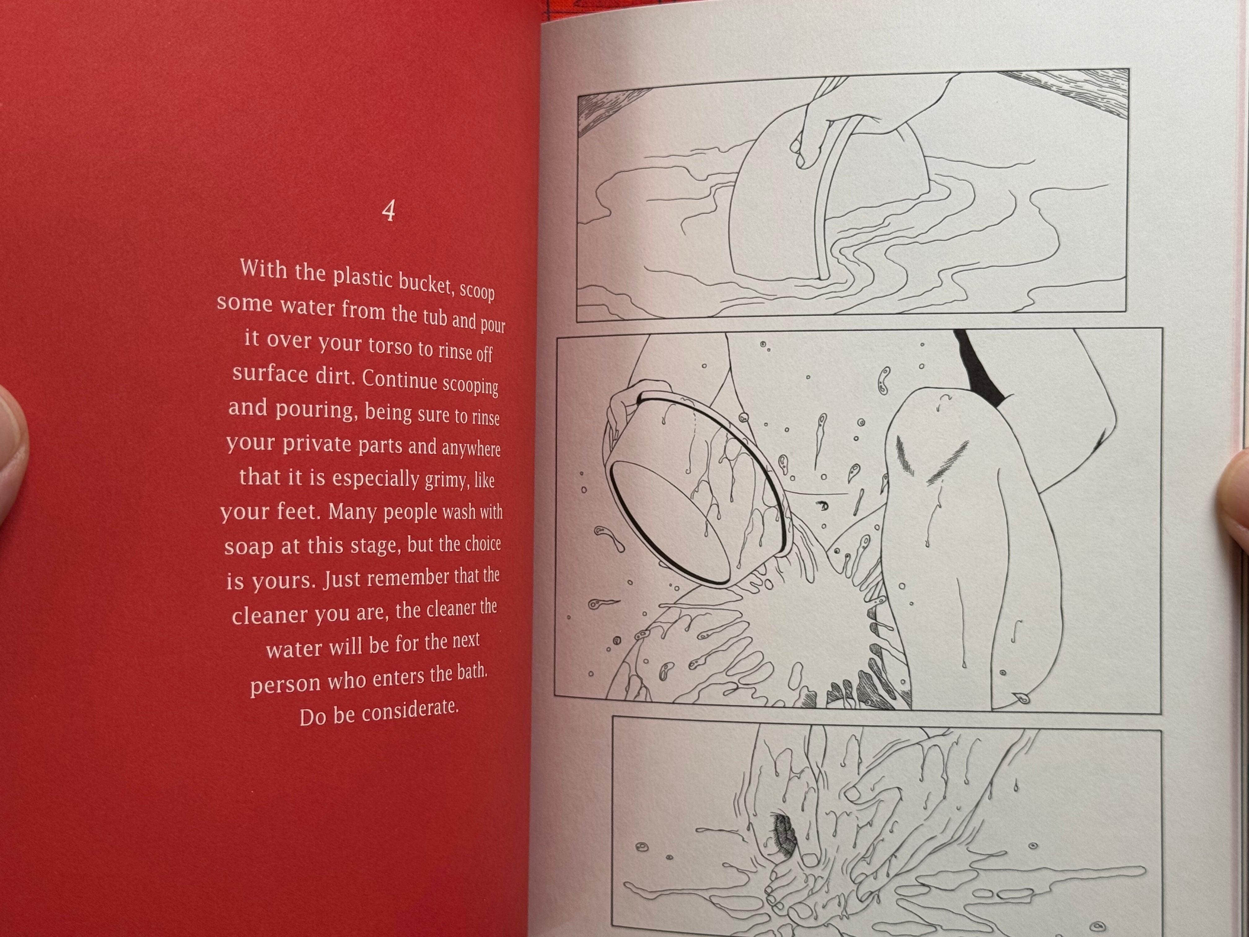 How to Take A Japanese Bath (1992) by Leonard Koren & Suehiro Maruo