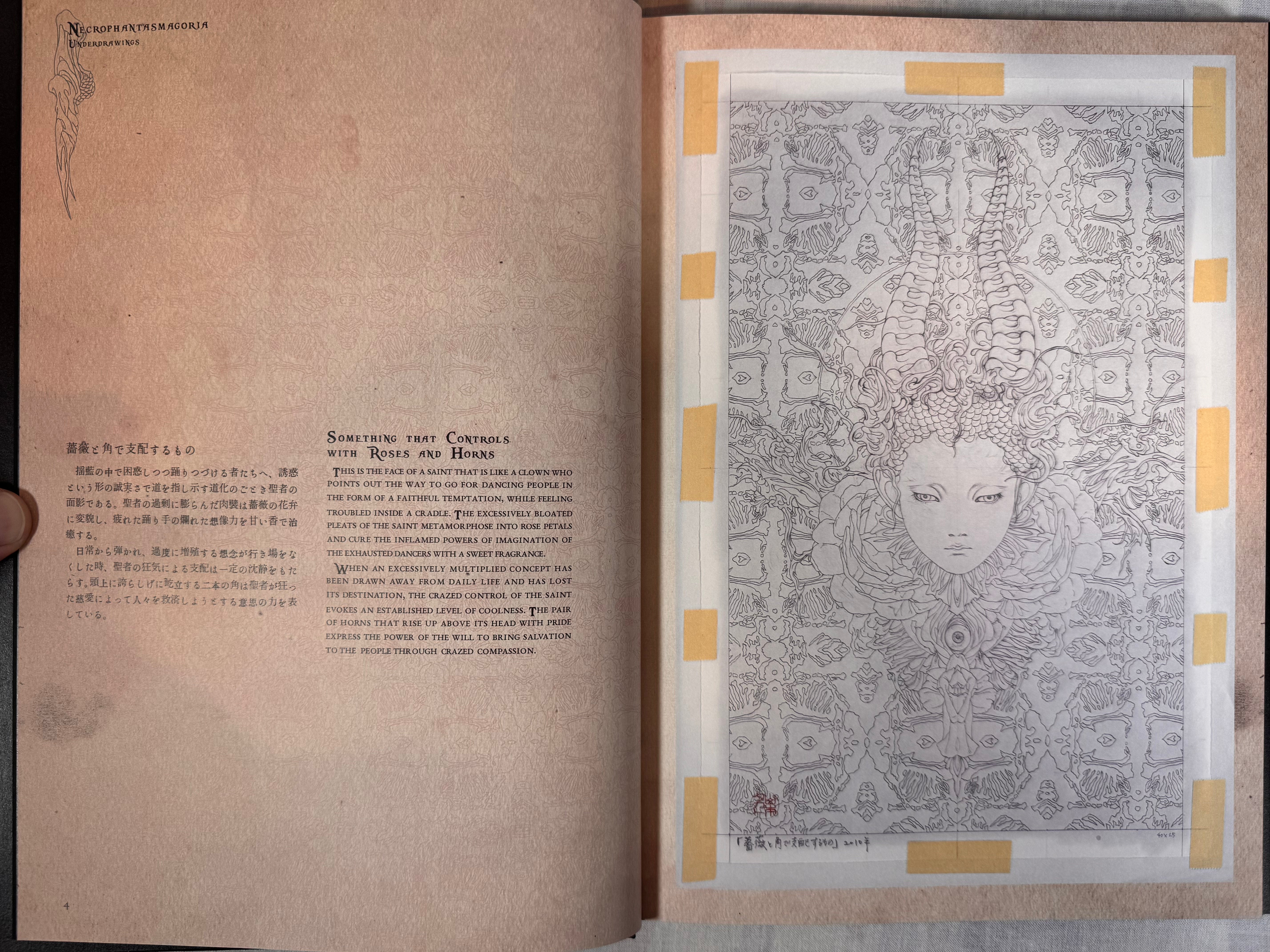 SIGNED Necrophantasmagoria Vanitas revised edition by Yamamoto Takato - Hardcover (2015)