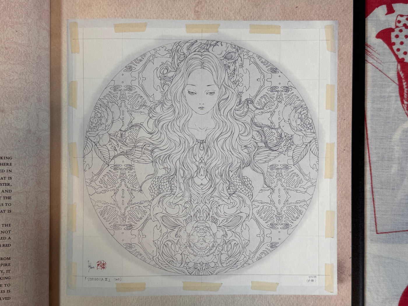 SIGNED Necrophantasmagoria Vanitas revised edition by Yamamoto Takato - Hardcover (2015)