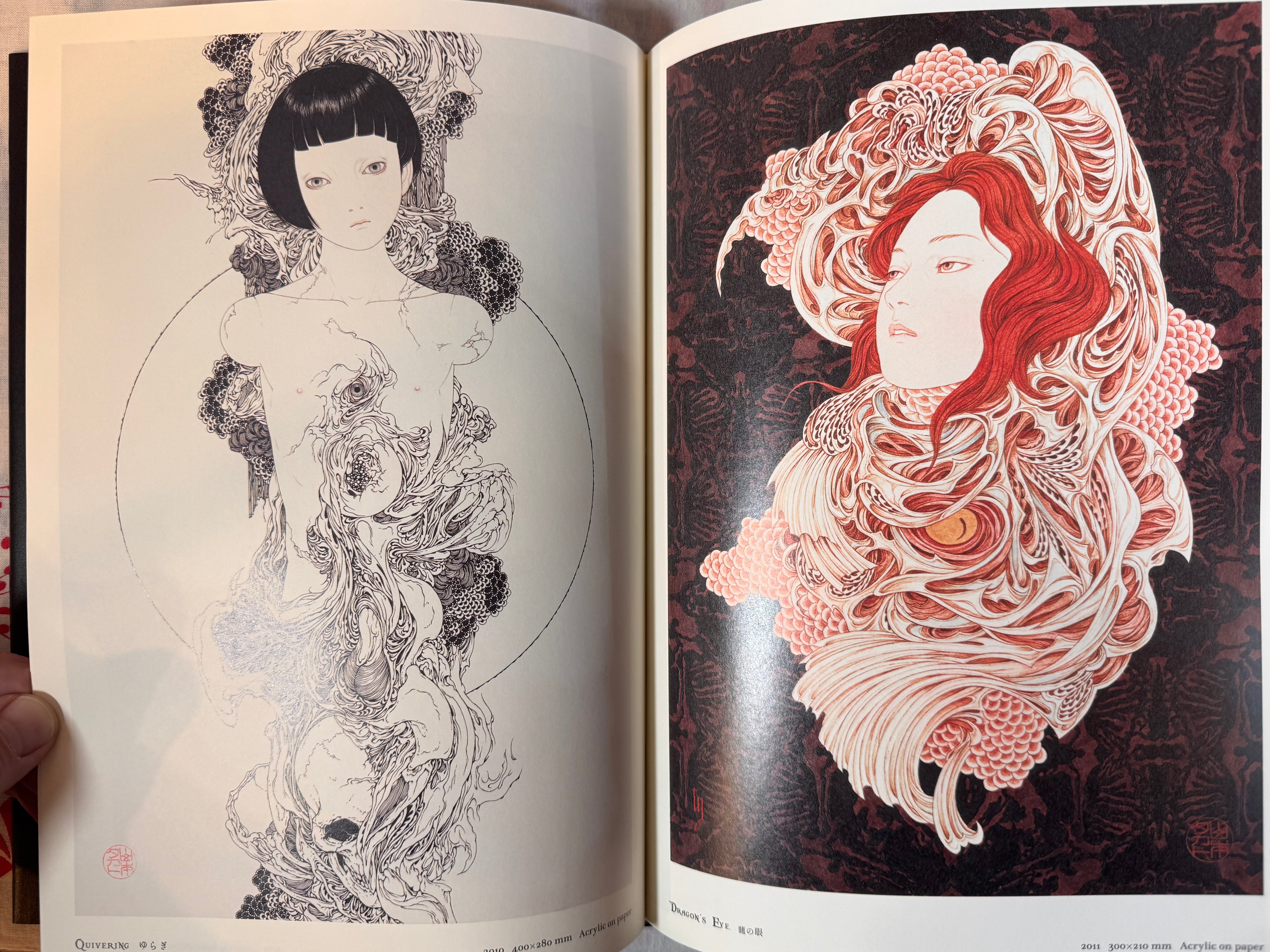 SIGNED Necrophantasmagoria Vanitas revised edition by Yamamoto Takato - Hardcover (2015)
