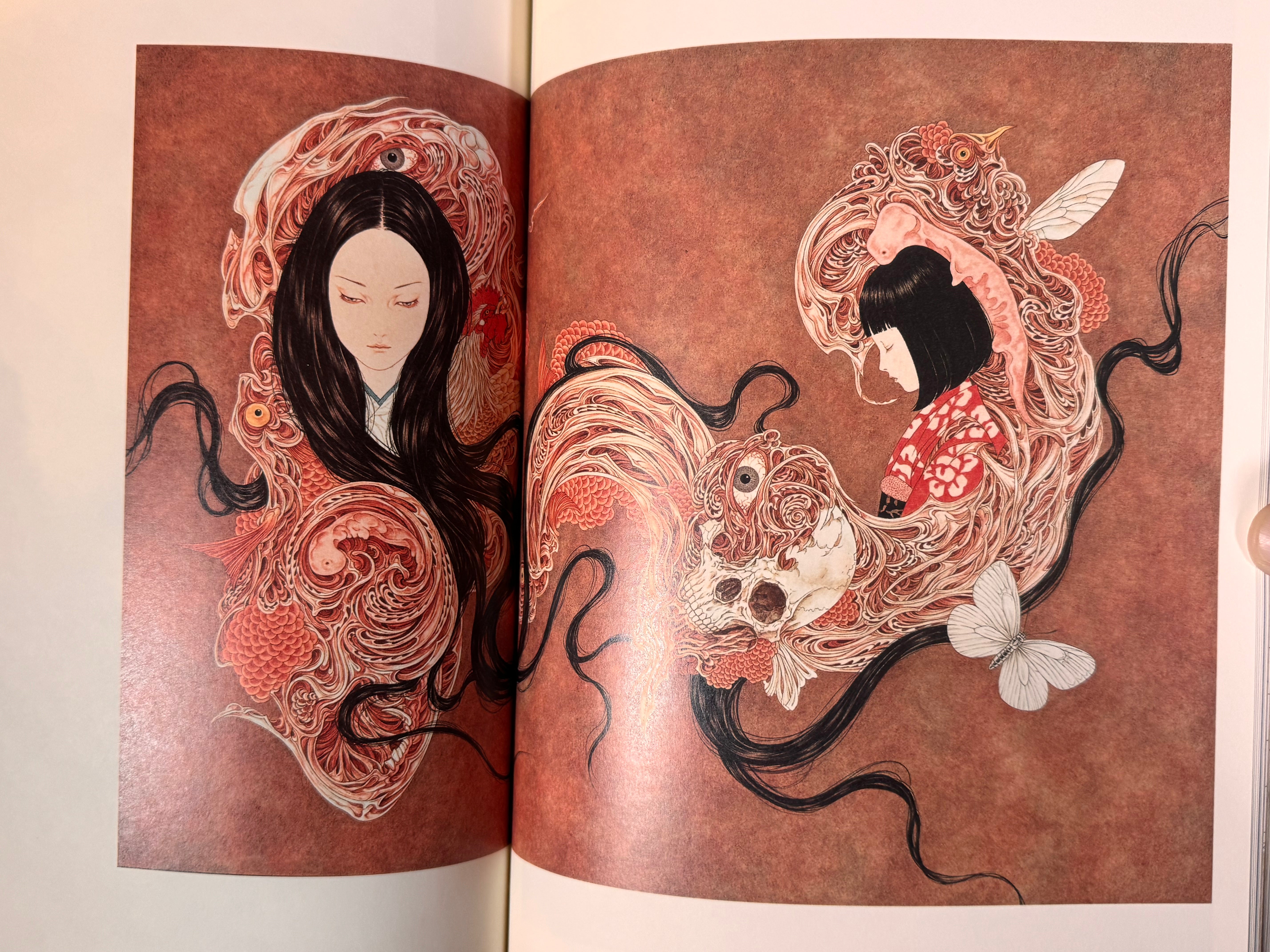 SIGNED Necrophantasmagoria Vanitas revised edition by Yamamoto Takato - Hardcover (2015)
