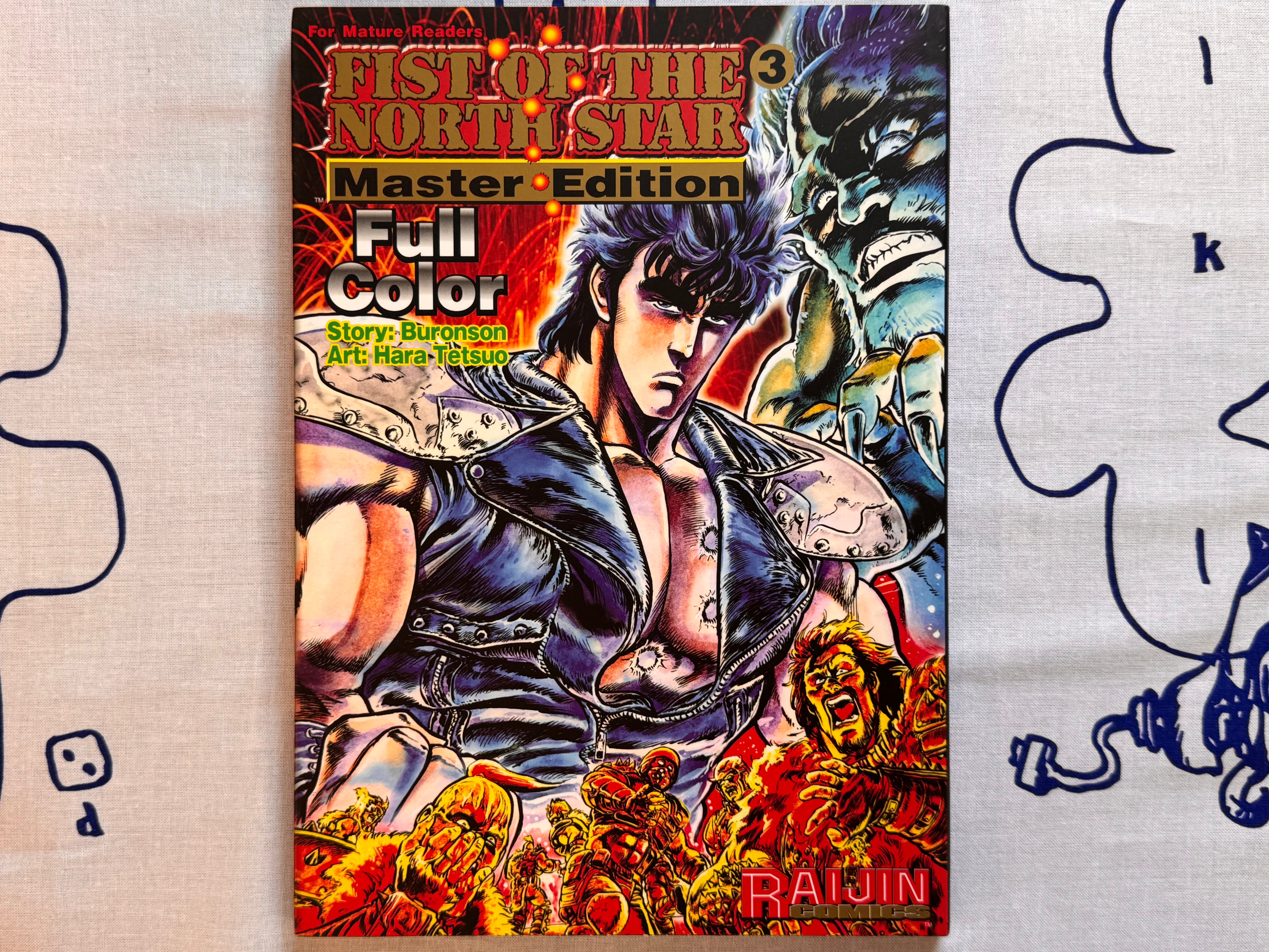 Fist of the North Star Master Edition 3 (Full Color, English Edition) by Hara Tetsuo (2003)