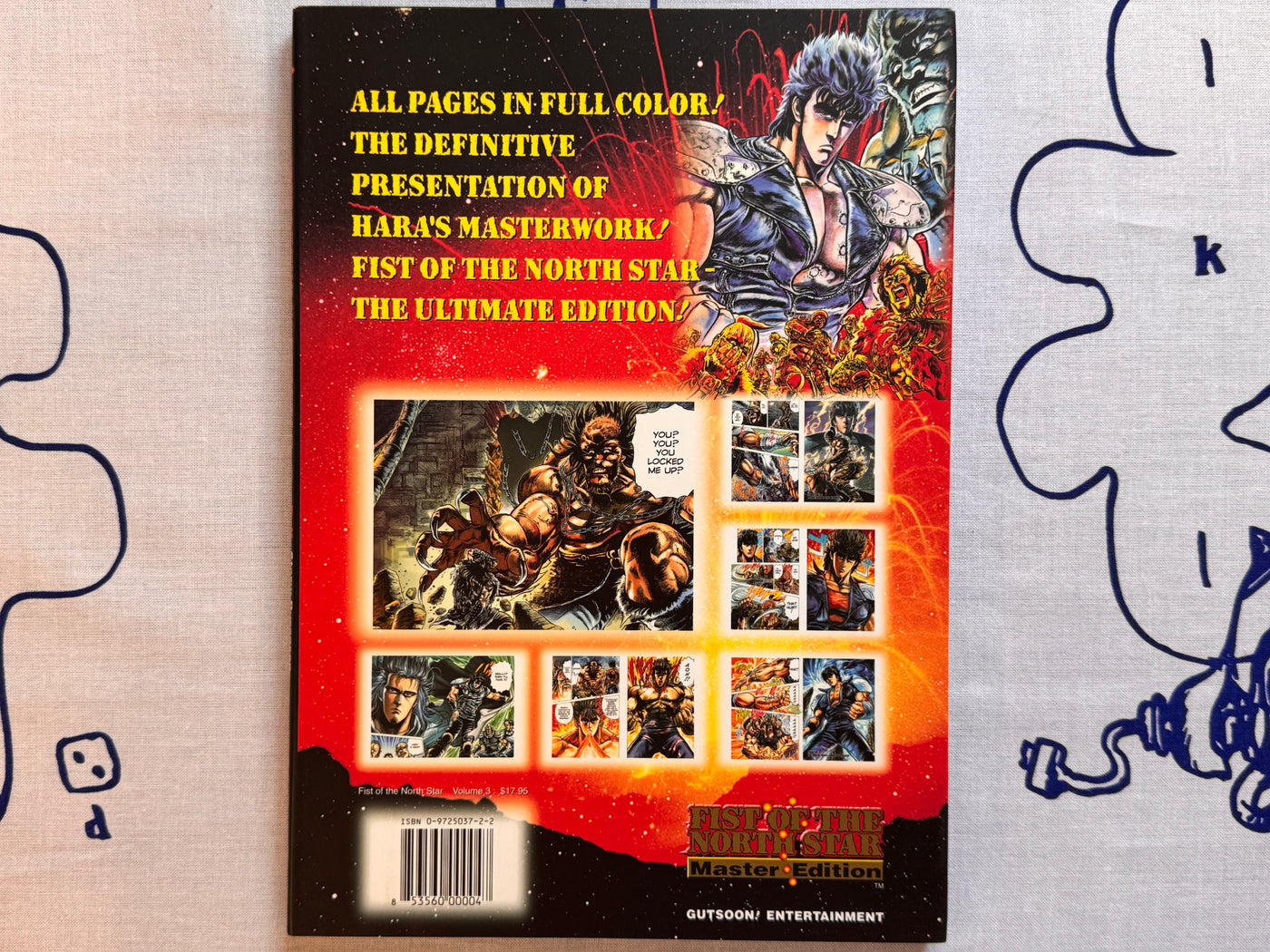 Fist of the North Star Master Edition 3 (Full Color, English Edition) by Hara Tetsuo (2003)