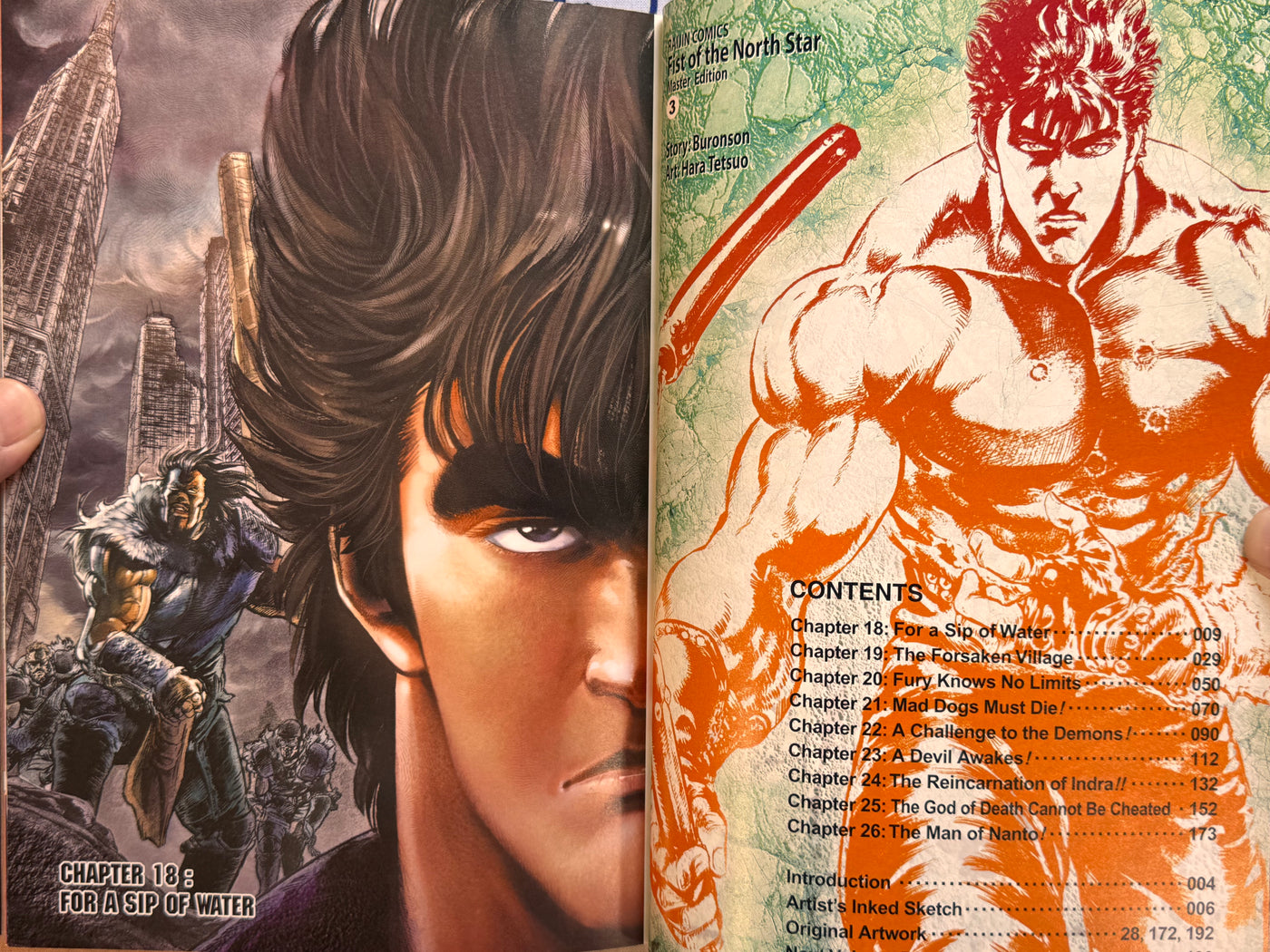 Fist of the North Star Master Edition 3 (Full Color, English Edition) by Hara Tetsuo (2003)