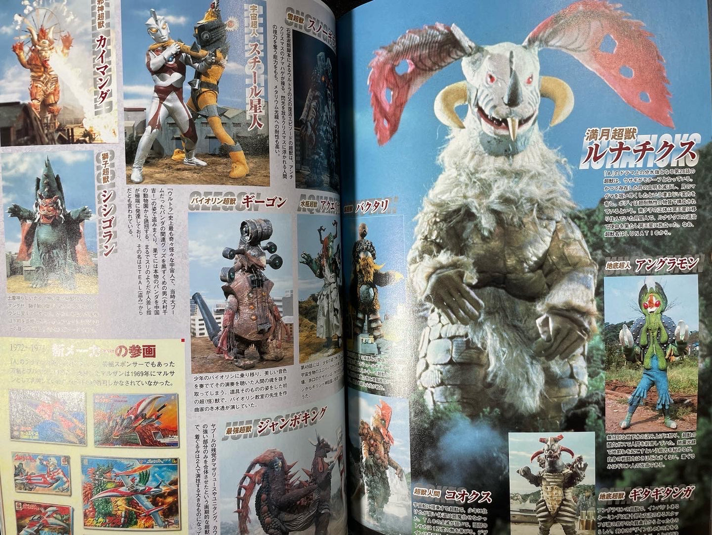 Tsuburaya Ultra Kaiju Complete History