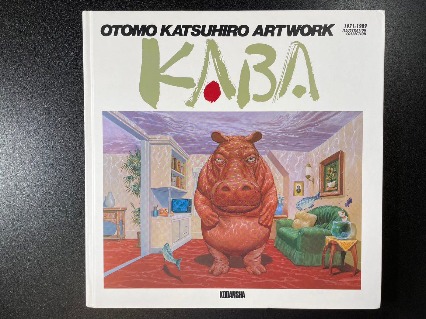 Kaba Otomo Katsuhiro Artwork 1971-1989 Illustration Collection w/ Plastic Cover