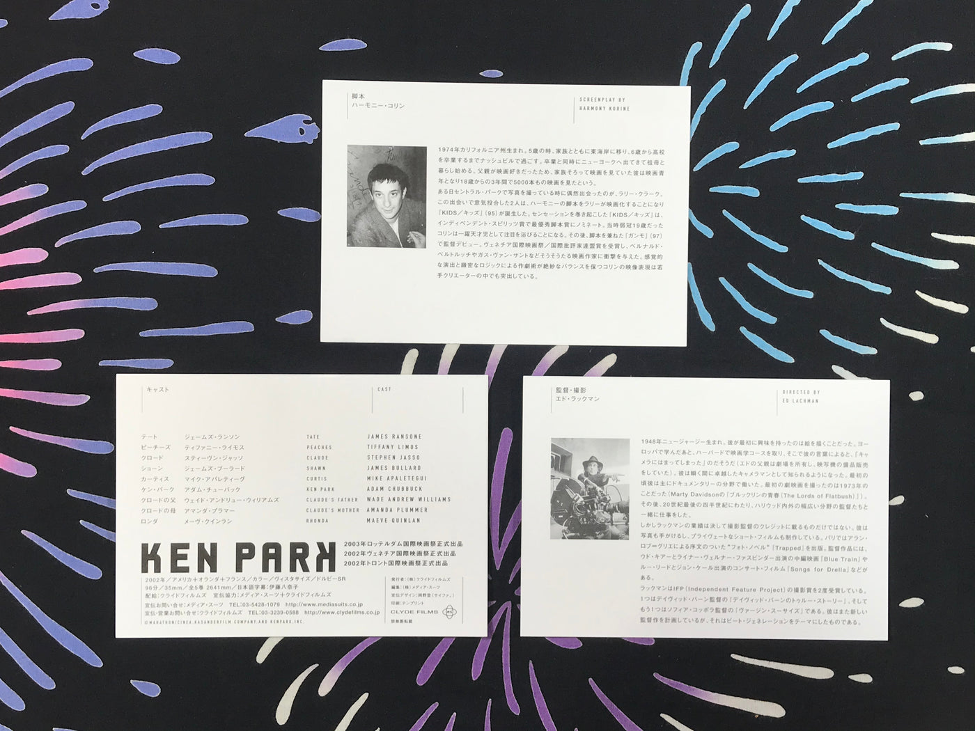 Ken Park Postcard Set (11)